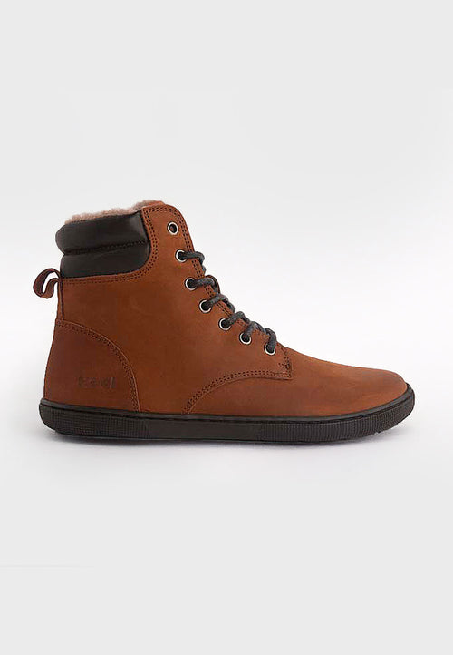 Koel Shoes Florence Hydro Vinterstøvle - Læder og Lammeskind - Brun
