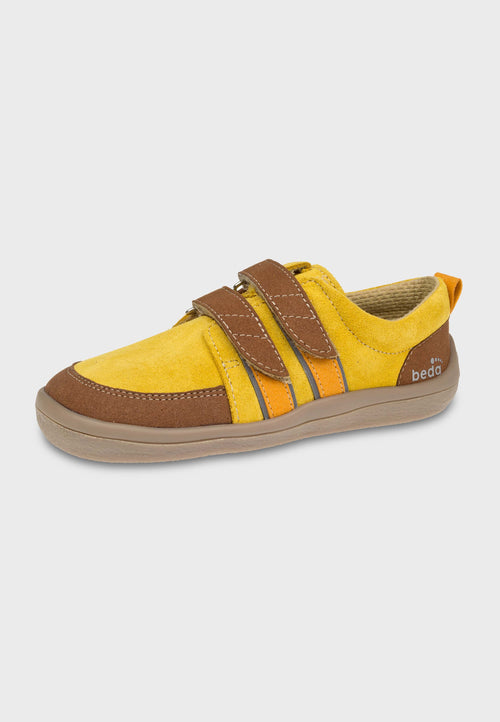 Beda low-cut sneaker Mauro - Læder - Gul
