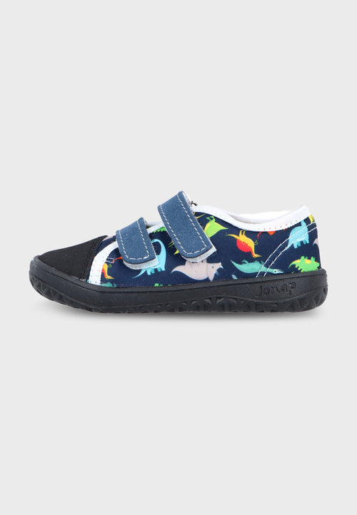 Jonap Airy low-cut sneaker - Tekstil - Blå Dino