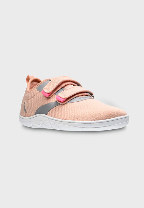 Freet sneaker - Hoppee Salmon Grey Junior - Lyserød