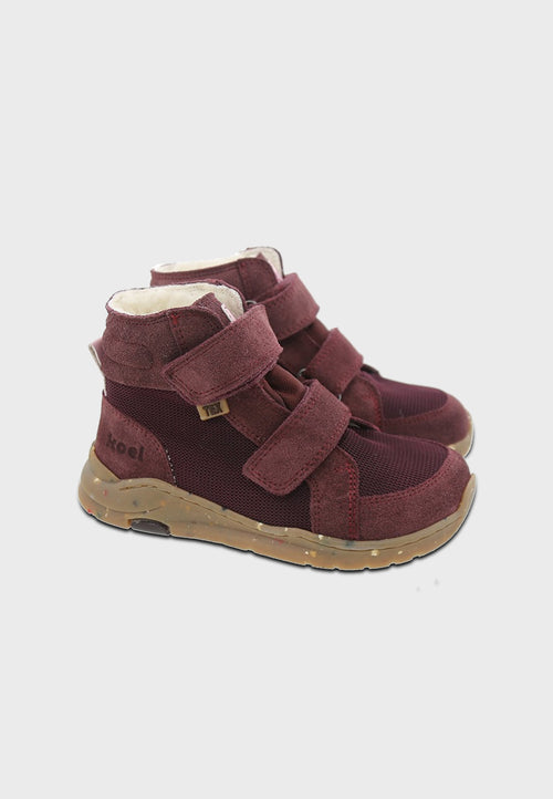 Koel Shoes vinterstøvler Silas TEX - Læder & Uld - Bordeaux