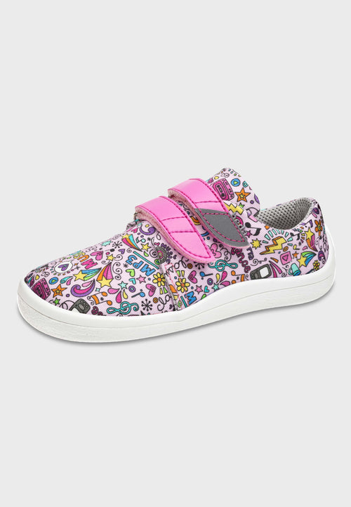 Beda low-cut Sneaker - Music - Tekstil - Barfodssko