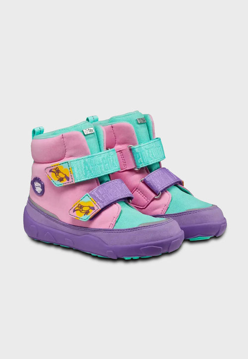 Affenzahn Vinterstøvle Comfy - Creative Toucan - Lyserød, lilla, mint