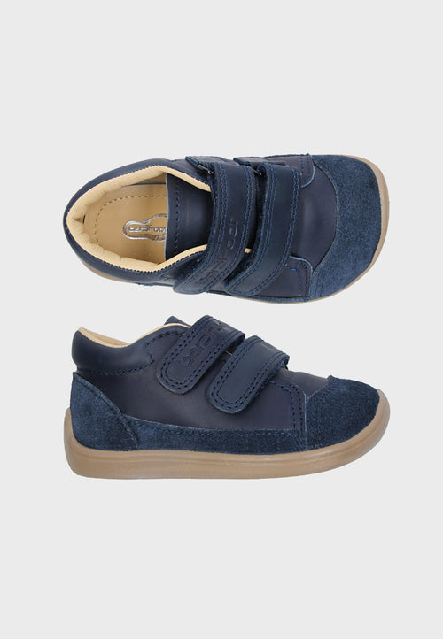3F BAR3FOOT E-Step sneaker - Læder - Navy