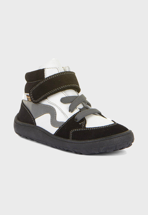 Froddo TEX high-cut sneaker - Læder ankelstøvle - Sort & hvid