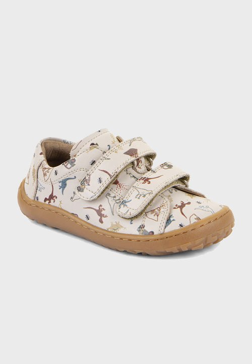 Froddo læder sneaker - Sand/Dinoer