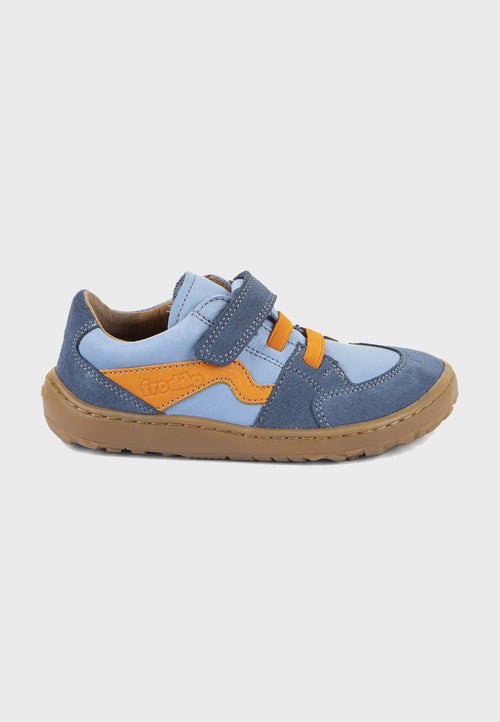 Froddo læder sneaker - Blå/orange