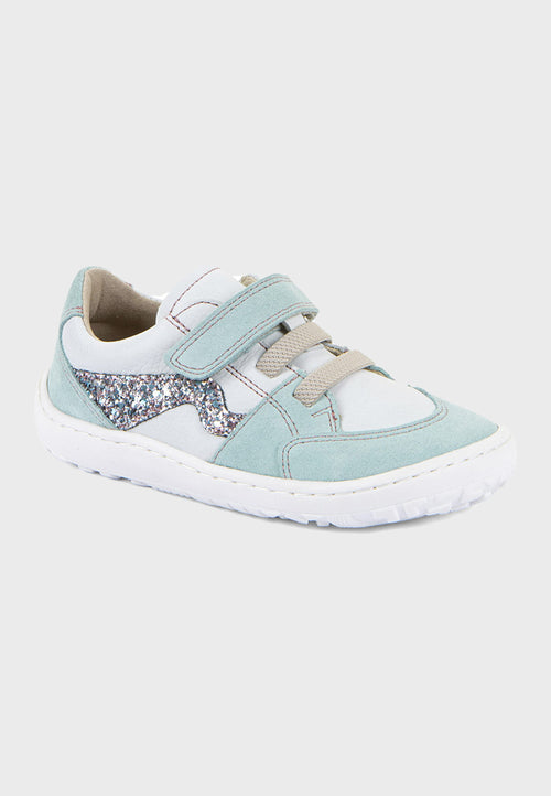 Froddo læder sneaker - Mint/glitter