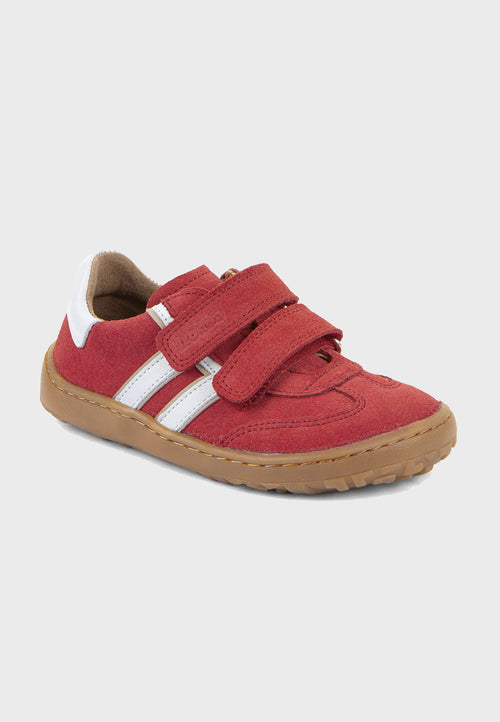 Froddo læder sneaker - Rød/striber