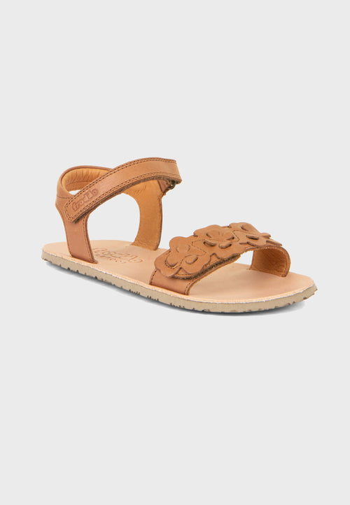 Froddo Flexy Flowers - Læder - Brun - Sandal