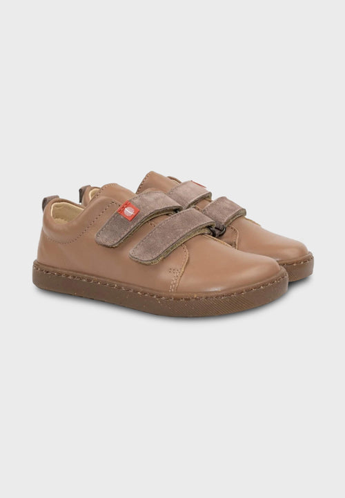 Lang.S by Tikki Harlequin Maple læder sneaker - Lysebrun