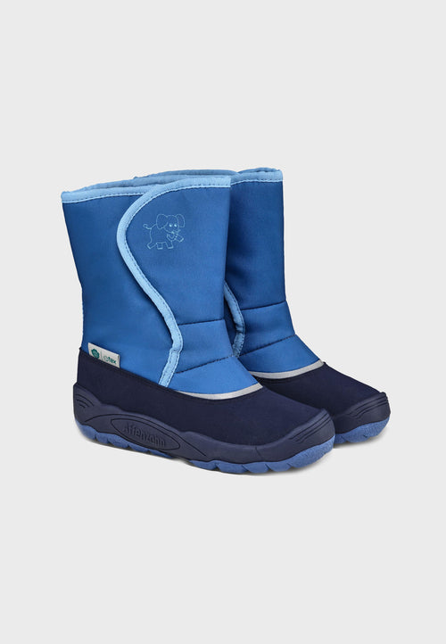 Affenzahn Snowboot Vegan Freezy - Elephant - Blå