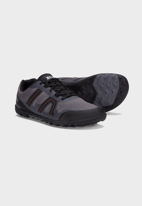 Xero Shoes Mesa Trail II Unisex - Vandre-/løbesko - Sort og grå