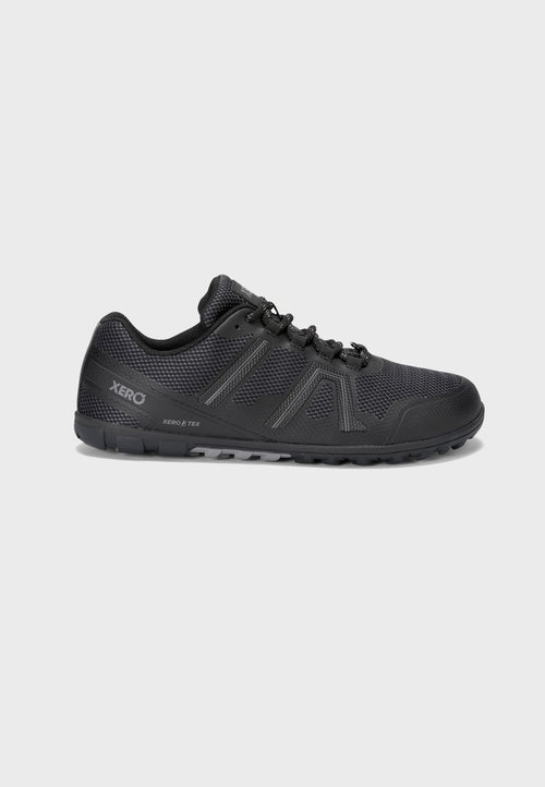 Xero Shoes Mesa Trail WP Unisex - Vandtæt vandre-/løbesko - Sort