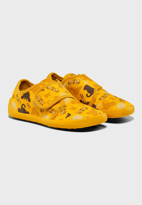 Affenzahn inde- & sommersko - Cotton Movy Tiger - Gul
