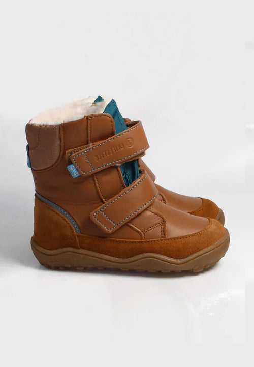 bLifestyle Pekari TEX Vinterstøvle - Læder & Uld - Cognac