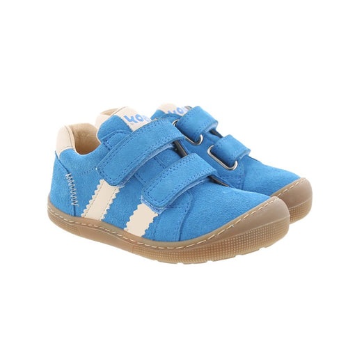 Koel Shoes low-cut sneaker Denis - Læder - Blå og hvid
