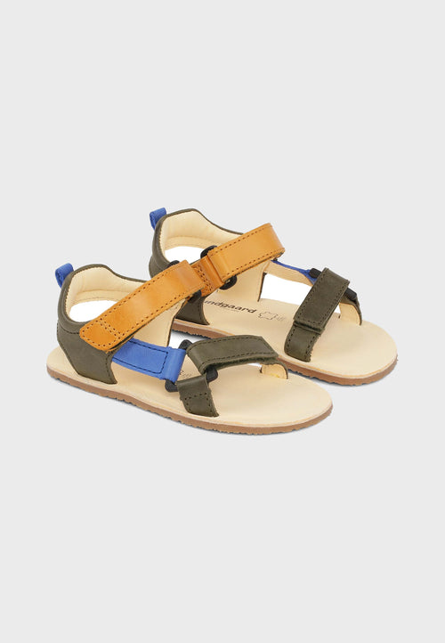 Bundgaard Skye Sandal - Armygrøn - Læder