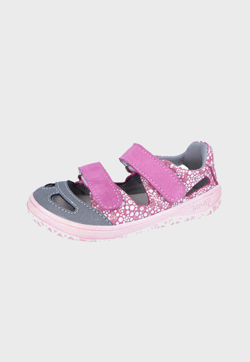 Jonap FELA Bare - Pink-stains - Læder - Barfodssandal