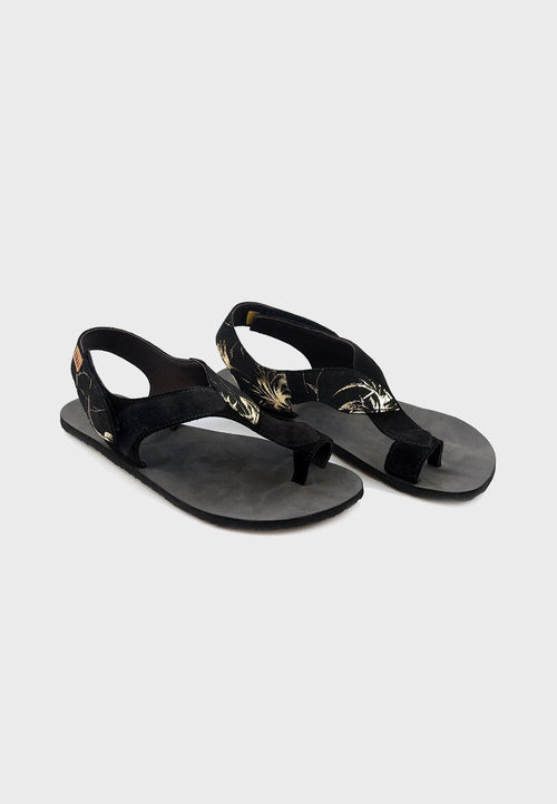 Tikki Women Soul - Læder - Golden Splash - Barfodssandal